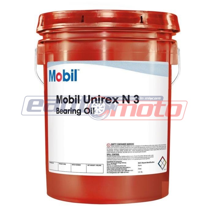 Vaselina Mobil Unirex N3, 18 kg, pentru utilizare la temperaturi ridicate